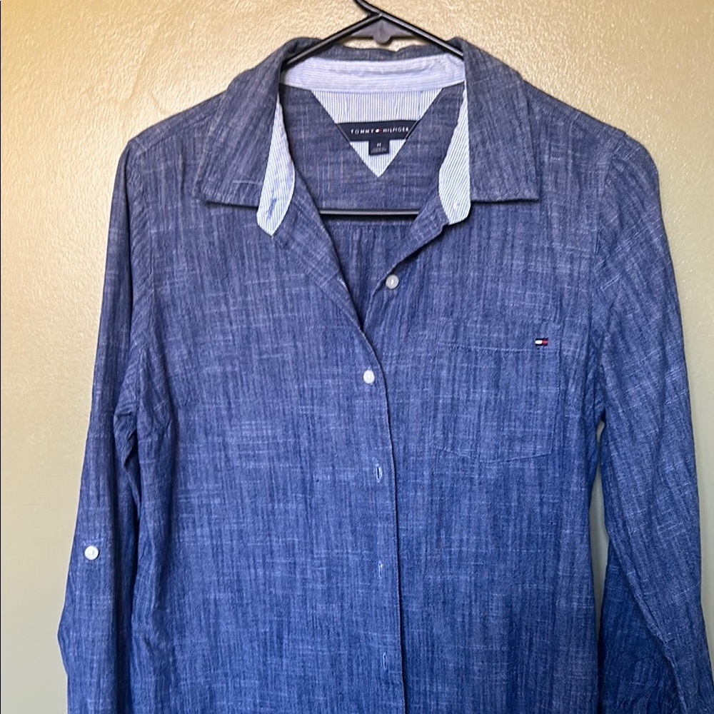 Tommy Hilfiger Denim Blue Shirt